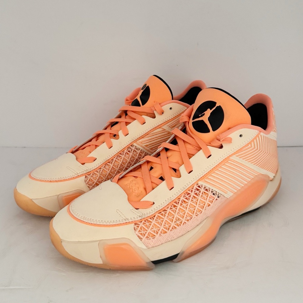 Men’s Size 11 Nike Air Jordan XXXVIII 38 Low Crimson Tint Sneakers FD2326 800